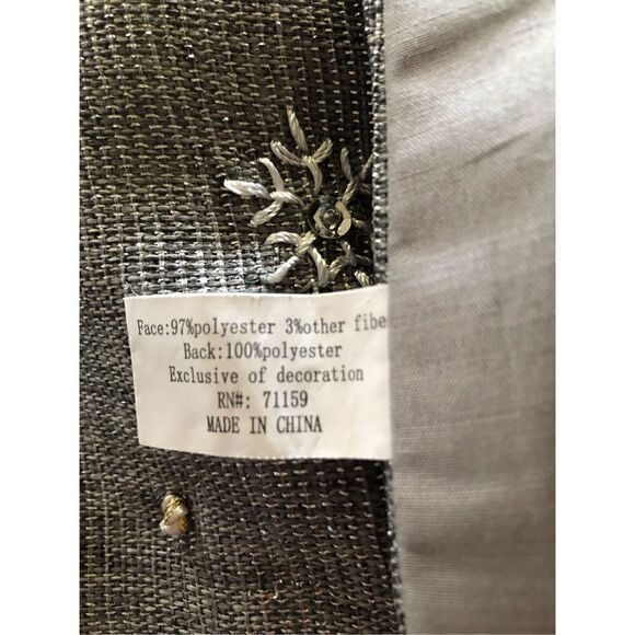 Christmas Table Runner 13”x73” Silver - Picture 8 of 8